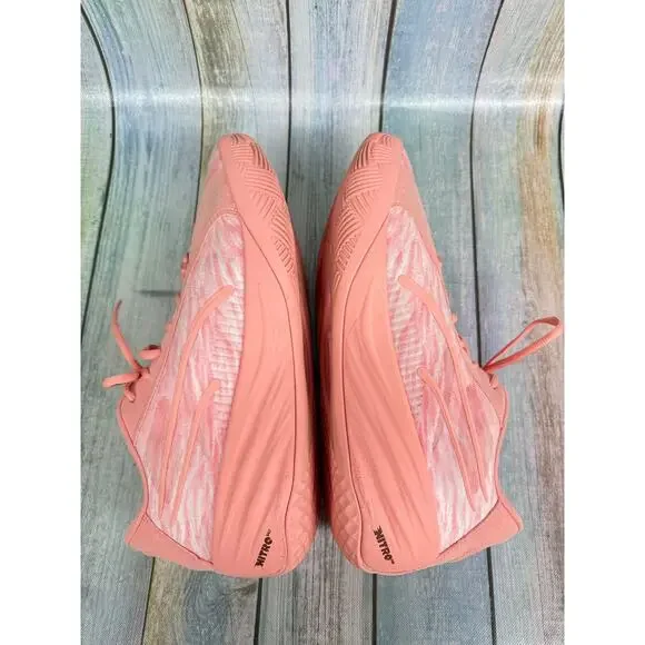 Puma All Pro Nitro Dress Code Pink Fruit Men's Basketball Shoe Size 13 Lace Up - Picture 8 of 8